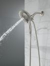 DELTA Universal Showering Components In2ition 5-Setting Two-in-One Shower — Stainless