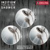 DELTA Universal Showering Components In2ition 5-Setting Two-In-One Shower — Lumicoat® Stainless