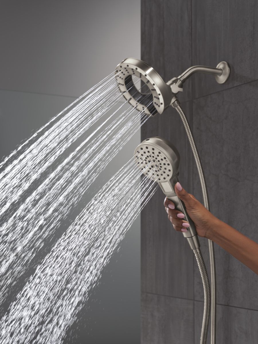 DELTA Universal Showering Components 5-Setting In2ition with ProClean — Stainless