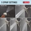 DELTA Universal Showering Components 5-Setting In2ition with ProClean — Stainless