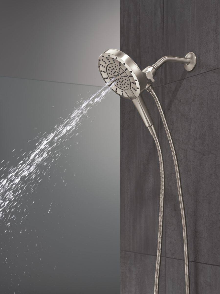 DELTA Universal Showering Components 5-Setting In2ition with ProClean — Stainless