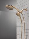 DELTA Universal Showering Components PivotPro 3-in-1 Combination Shower — Lumicoat® Champagne Bronze