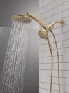DELTA Universal Showering Components PivotPro 3-in-1 Combination Shower — Lumicoat® Champagne Bronze