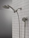 DELTA Universal Showering Components PivotPro 3-in-1 Combination Shower — Lumicoat® Black Stainless