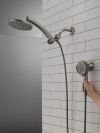 DELTA Universal Showering Components PivotPro 3-in-1 Combination Shower — Lumicoat® Black Stainless