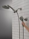DELTA Universal Showering Components PivotPro 3-in-1 Combination Shower — Lumicoat® Black Stainless