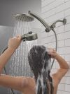 DELTA Universal Showering Components PivotPro 3-in-1 Combination Shower — Lumicoat® Black Stainless