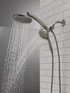 DELTA Universal Showering Components PivotPro 3-in-1 Combination Shower — Lumicoat® Black Stainless