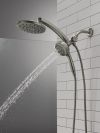 DELTA Universal Showering Components PivotPro 3-in-1 Combination Shower — Lumicoat® Black Stainless