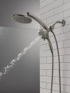 DELTA Universal Showering Components PivotPro 3-in-1 Combination Shower — Lumicoat® Black Stainless