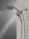 DELTA Universal Showering Components PivotPro 3-in-1 Combination Shower — Lumicoat® Black Stainless