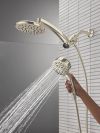 DELTA Universal Showering Components PivotPro 3-in-1 Combination Shower — Lumicoat® Polished Nickel
