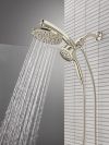 DELTA Universal Showering Components PivotPro 3-in-1 Combination Shower — Lumicoat® Polished Nickel