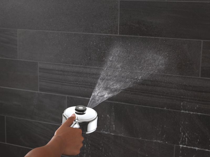 DELTA Universal Showering Components PivotPro 3-in-1 Combination Shower — Lumicoat® Chrome