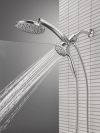 DELTA Universal Showering Components PivotPro 3-in-1 Combination Shower — Lumicoat® Chrome