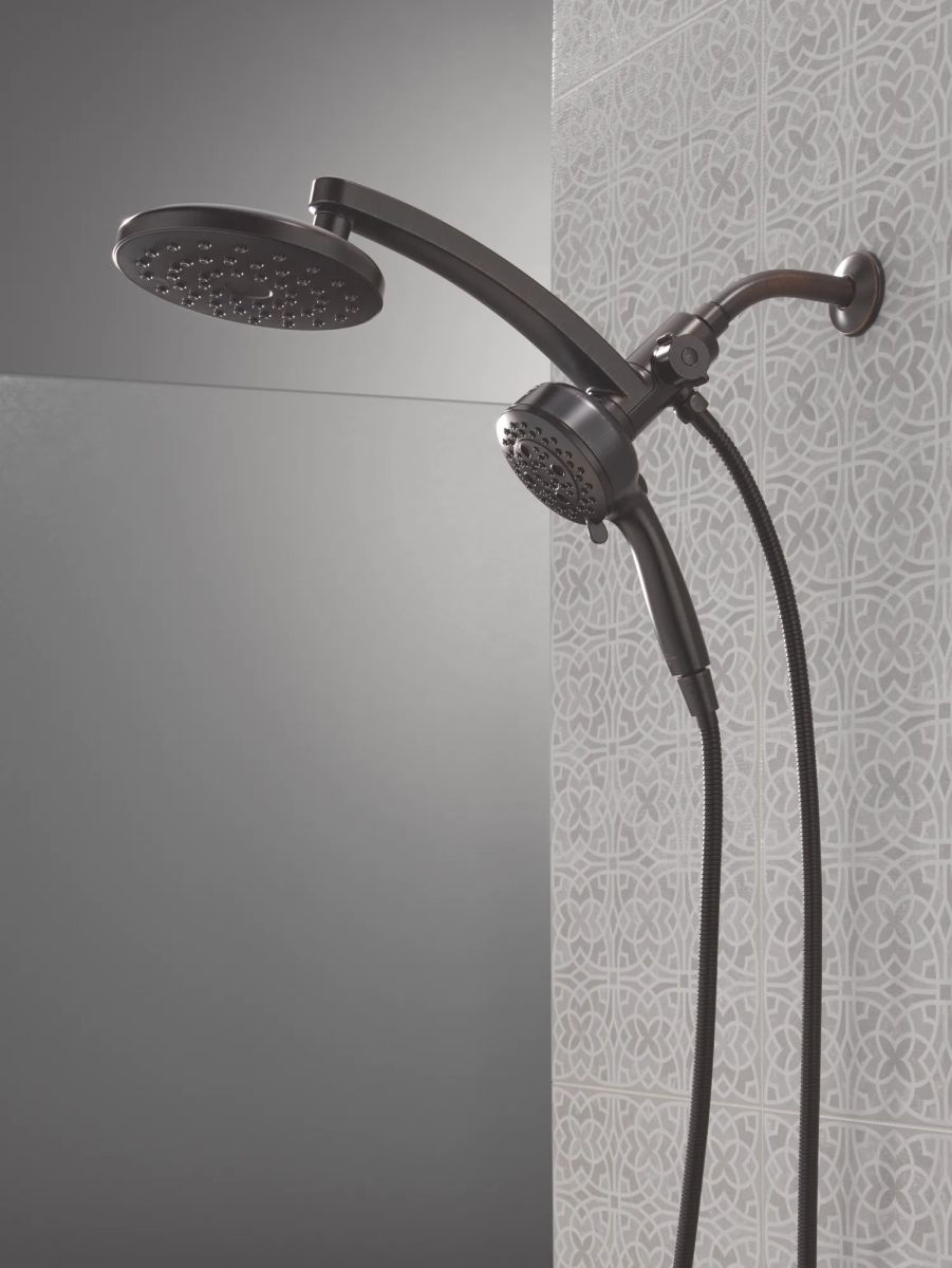 DELTA Universal Showering Components PivotPro 3-in-1 Combination Shower — Venetian Bronze