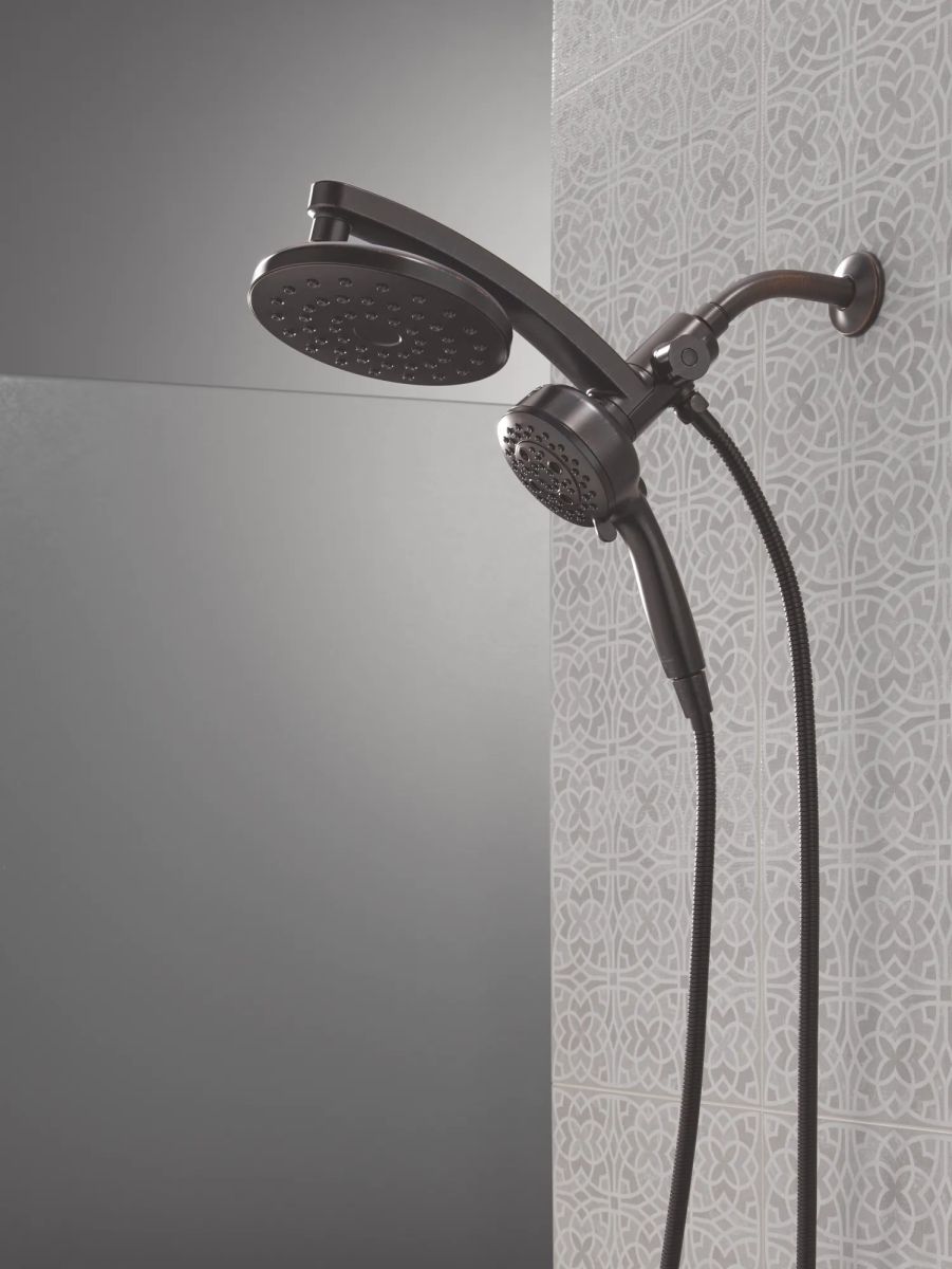 DELTA Universal Showering Components PivotPro 3-in-1 Combination Shower — Venetian Bronze