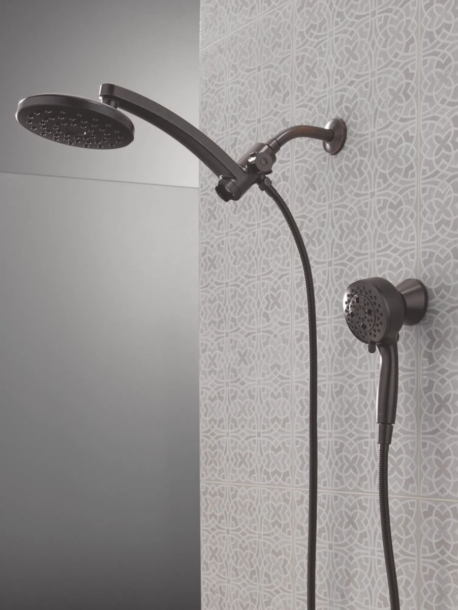 DELTA Universal Showering Components PivotPro 3-in-1 Combination Shower — Venetian Bronze