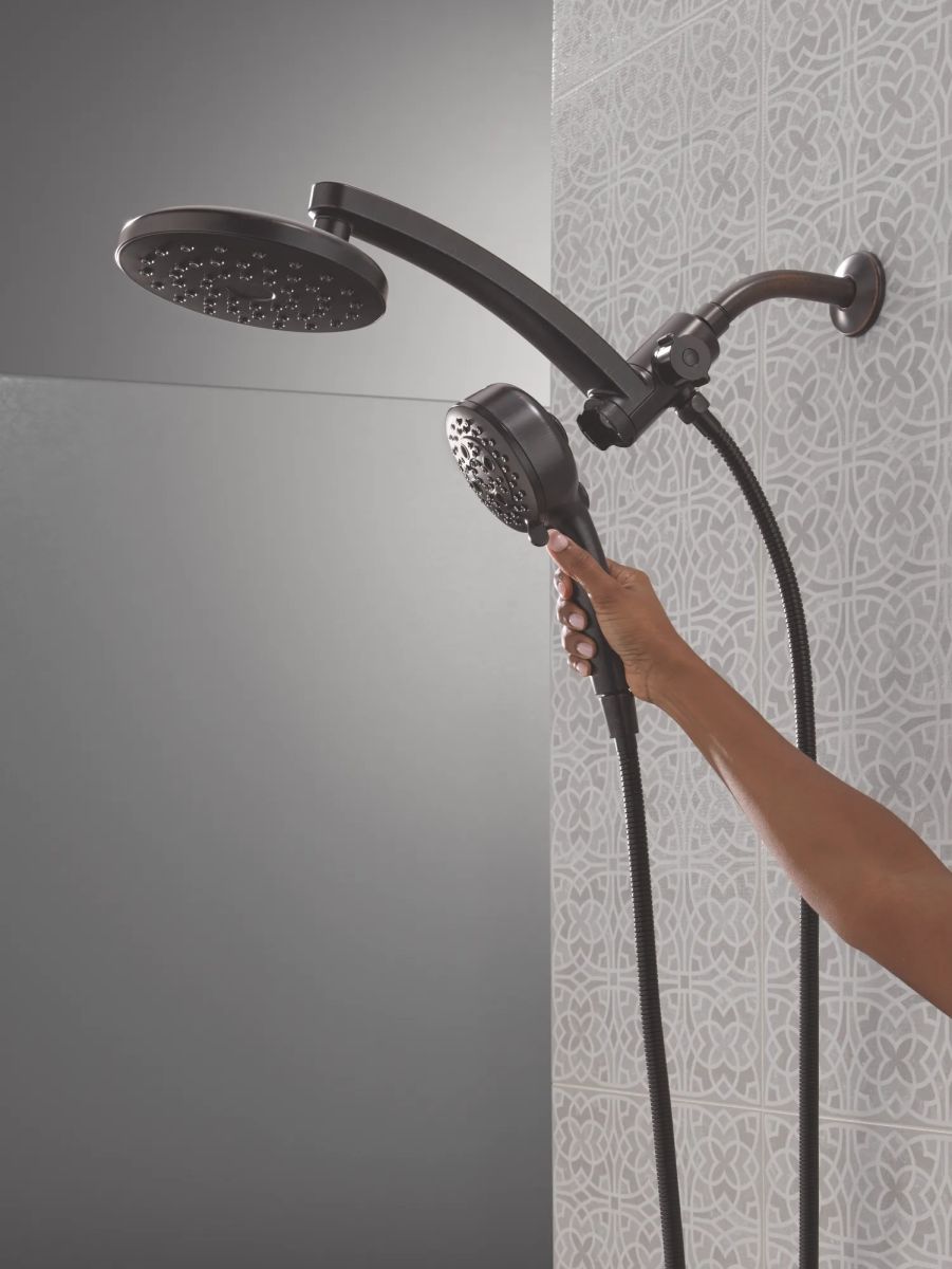 DELTA Universal Showering Components PivotPro 3-in-1 Combination Shower — Venetian Bronze