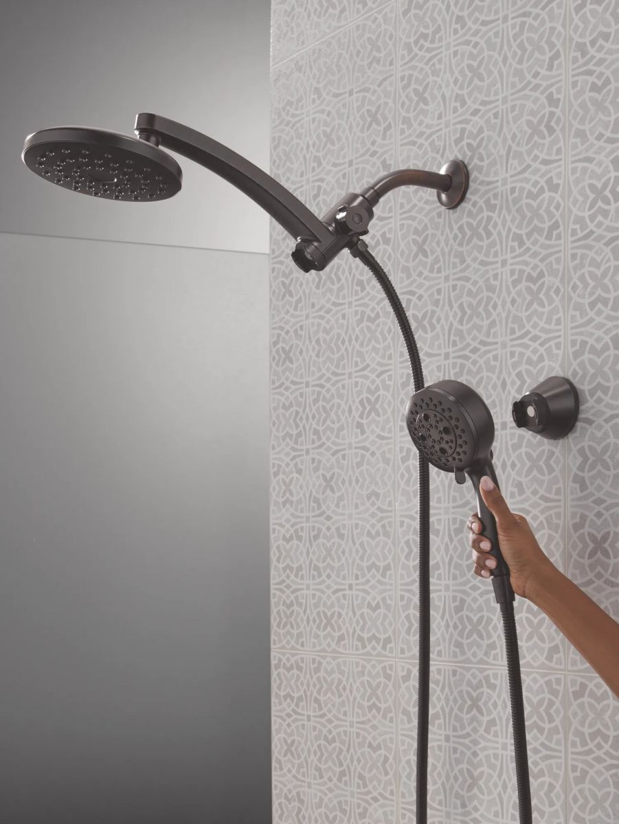DELTA Universal Showering Components PivotPro 3-in-1 Combination Shower — Venetian Bronze