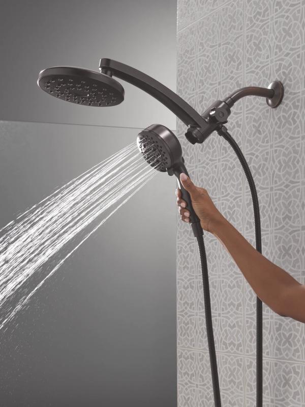 DELTA Universal Showering Components PivotPro 3-in-1 Combination Shower — Venetian Bronze