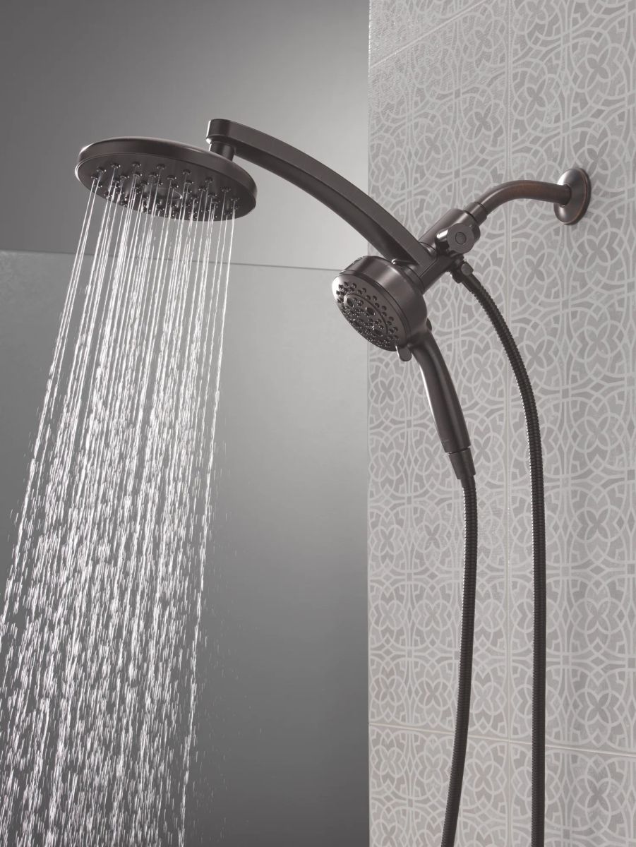 DELTA Universal Showering Components PivotPro 3-in-1 Combination Shower — Venetian Bronze