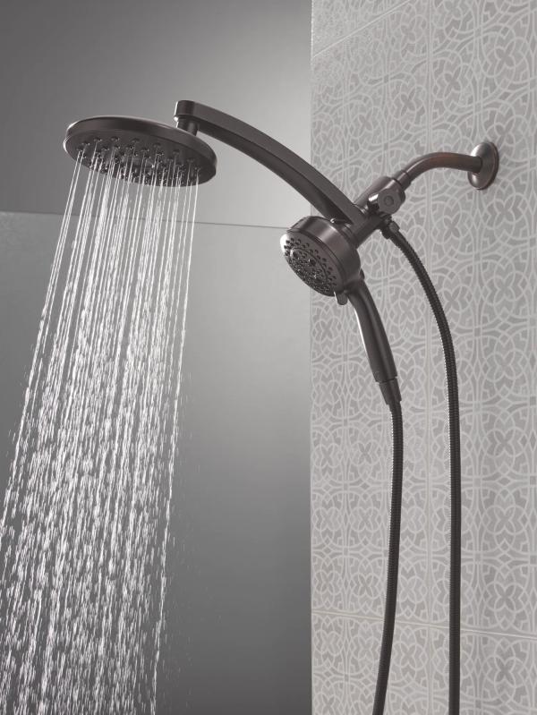 DELTA Universal Showering Components PivotPro 3-in-1 Combination Shower — Venetian Bronze