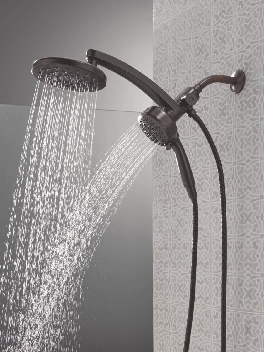 DELTA Universal Showering Components PivotPro 3-in-1 Combination Shower — Venetian Bronze