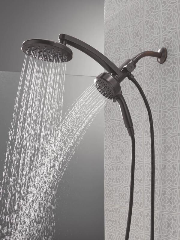 DELTA Universal Showering Components PivotPro 3-in-1 Combination Shower — Venetian Bronze