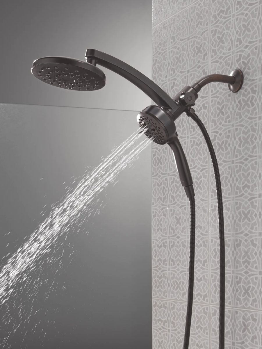 DELTA Universal Showering Components PivotPro 3-in-1 Combination Shower — Venetian Bronze