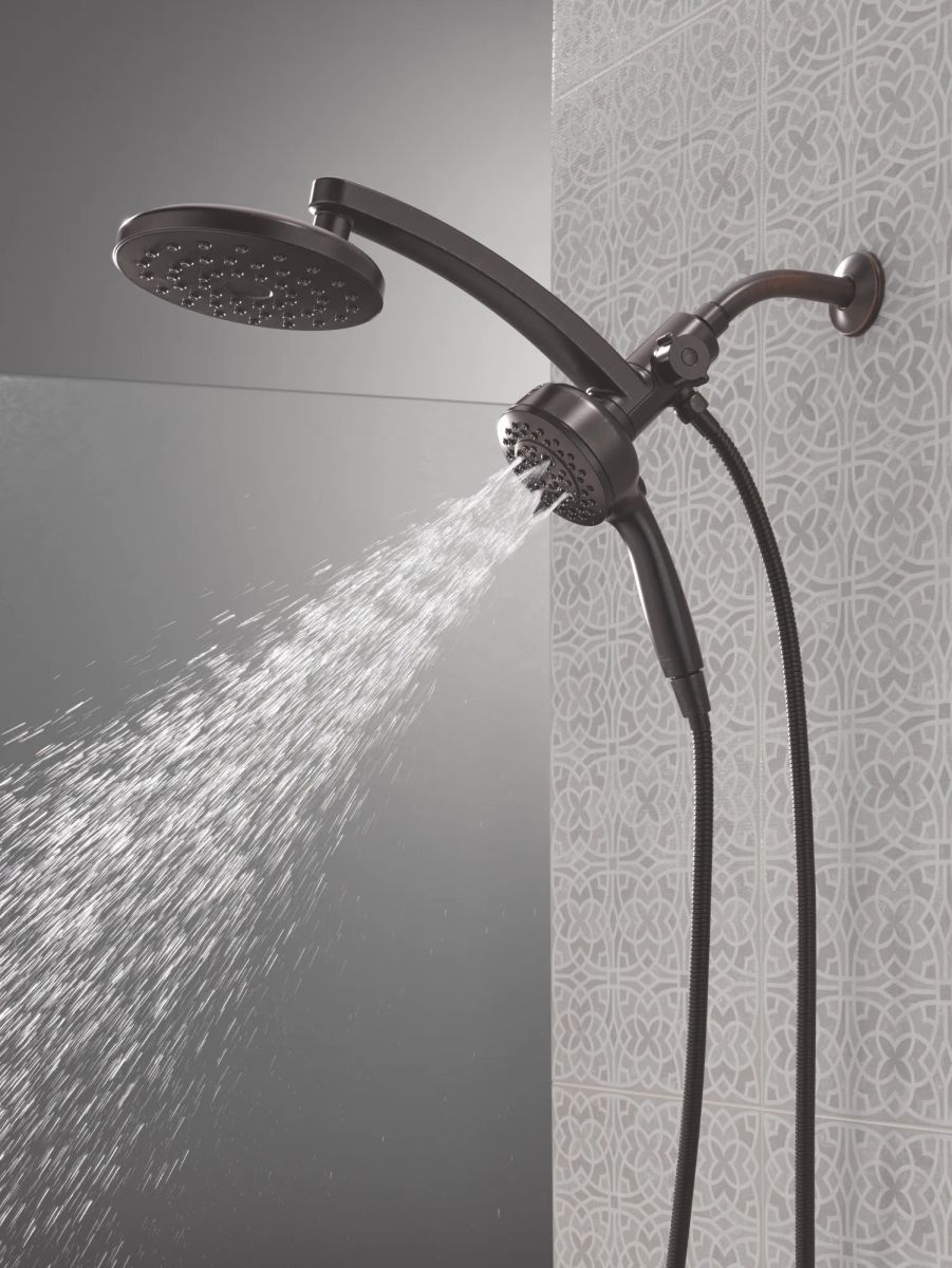 DELTA Universal Showering Components PivotPro 3-in-1 Combination Shower — Venetian Bronze