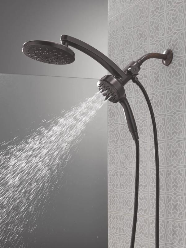 DELTA Universal Showering Components PivotPro 3-in-1 Combination Shower — Venetian Bronze