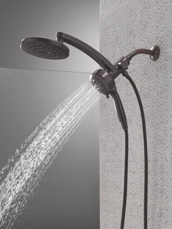 DELTA Universal Showering Components PivotPro 3-in-1 Combination Shower — Venetian Bronze