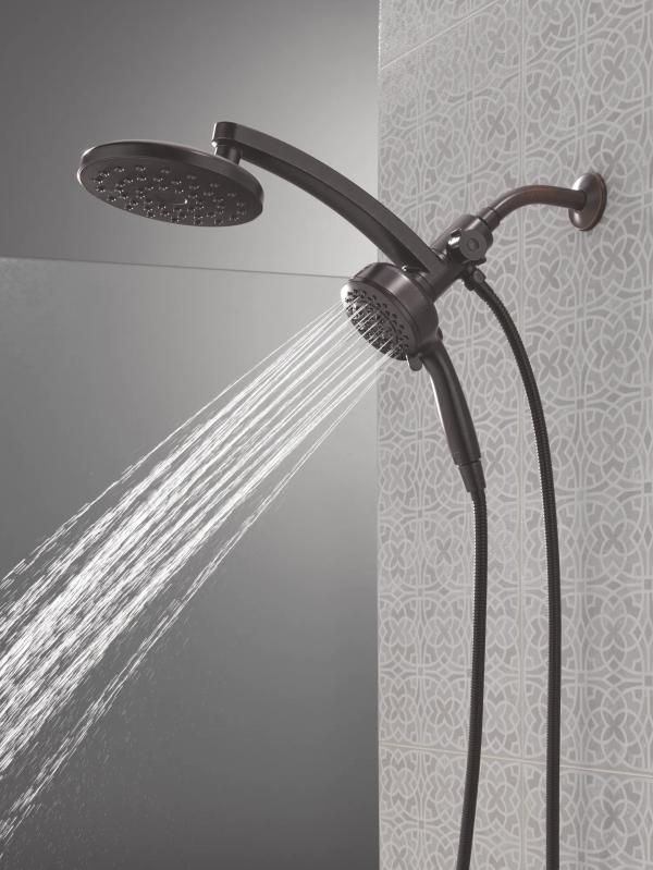 DELTA Universal Showering Components PivotPro 3-in-1 Combination Shower — Venetian Bronze