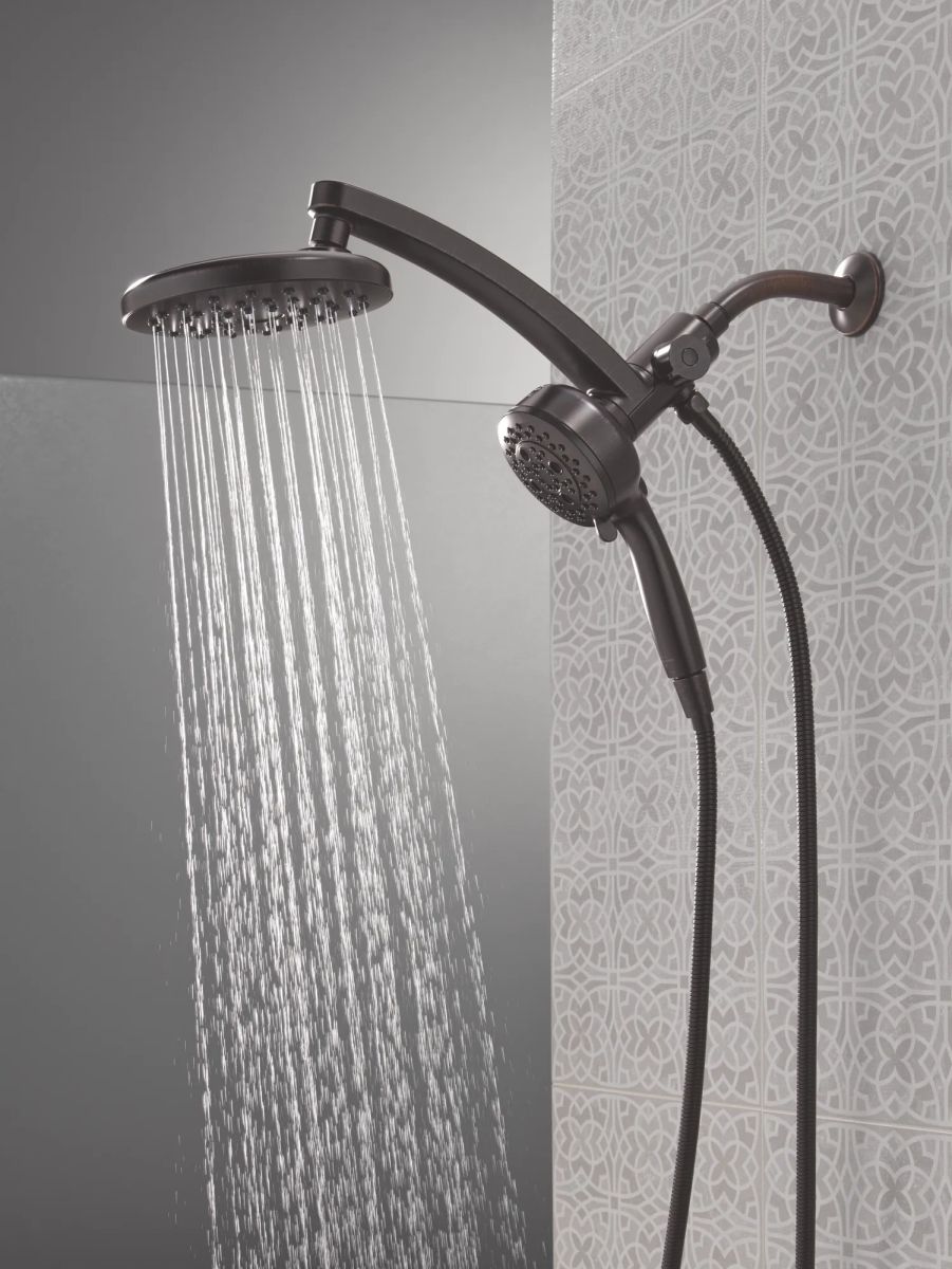DELTA Universal Showering Components PivotPro 3-in-1 Combination Shower — Venetian Bronze