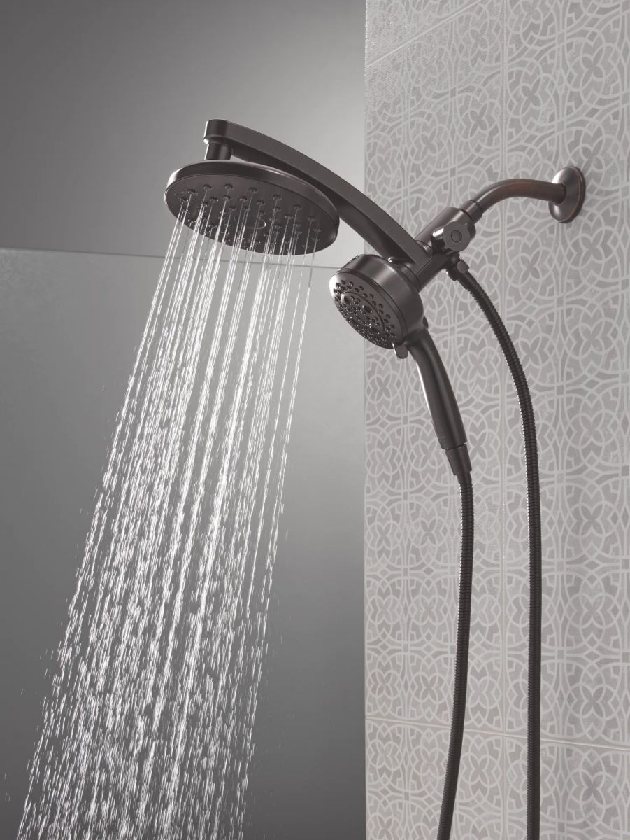 DELTA Universal Showering Components PivotPro 3-in-1 Combination Shower — Venetian Bronze