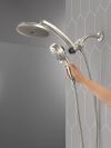 DELTA Universal Showering Components PivotPro 3-in-1 Combination Shower — Lumicoat® Stainless