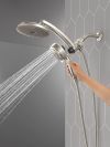 DELTA Universal Showering Components PivotPro 3-in-1 Combination Shower — Lumicoat® Stainless