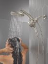DELTA Universal Showering Components PivotPro 3-in-1 Combination Shower — Lumicoat® Stainless