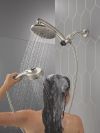 DELTA Universal Showering Components PivotPro 3-in-1 Combination Shower — Lumicoat® Stainless