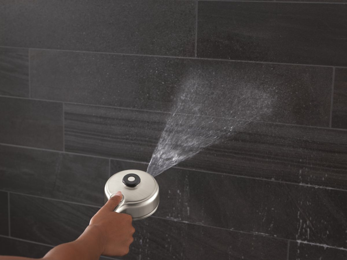 DELTA Universal Showering Components PivotPro 3-in-1 Combination Shower — Lumicoat® Stainless