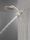 DELTA Universal Showering Components PivotPro 3-in-1 Combination Shower — Lumicoat® Stainless