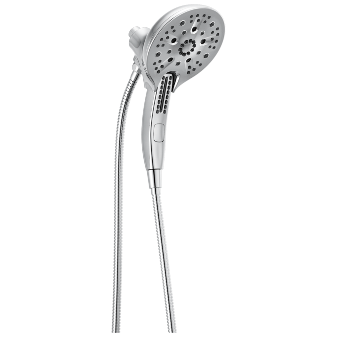 DELTA Universal Showering Components In2ition H2OKINETIC 5-Setting Two-in-One Shower — Chrome