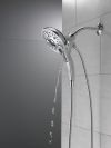 DELTA Universal Showering Components In2ition H2OKINETIC 5-Setting Two-in-One Shower — Chrome