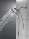 DELTA Universal Showering Components In2ition H2OKINETIC 5-Setting Two-in-One Shower — Chrome