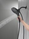 DELTA Universal Showering Components In2ition H2OKINETIC 5-Setting Two-in-One Shower — Matte Black