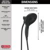 DELTA Universal Showering Components In2ition H2OKINETIC 5-Setting Two-in-One Shower — Matte Black