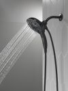 DELTA Universal Showering Components In2ition H2OKINETIC 5-Setting Two-in-One Shower — Matte Black