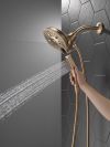 DELTA Universal Showering Components In2ition H2OKINETIC 5-Setting Two-in-One Shower — Lumicoat® Champagne Bronze