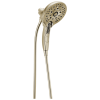 DELTA Universal Showering Components In2ition H2OKINETIC 5-Setting Two-in-One Shower — Lumicoat® Polished Nickel
